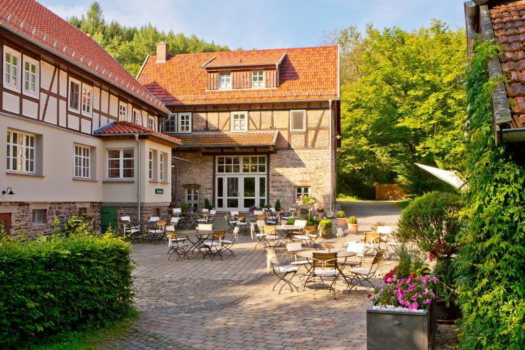 Romantik Hotel Landhaus Baerenmuehle Frankenau ภายนอก รูปภาพ
